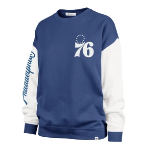 Philadelphia 76ers Women's Script Sleeve Crew