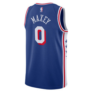 Philadelphia 76ers Tyrese Maxey Swingman Jersey Philadelphia 76ers Tyrese Maxey Swingman Jersey