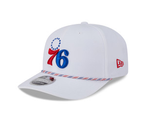 Philadelphia 76ers Blue Rope Golfer Snapback Hat