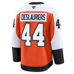 #44 Philadelphia Flyers Deslauriers Orange Premium Jersey