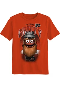 Philadelphia Flyers Youth Orange Gritty Tee