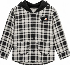 Philadelphia Flyers Toddler Plaid long-sleeve with Hood