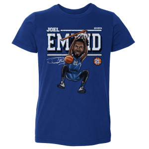 Philadelphia 76ers Toddler Joel Embiid Cartoon Tee Philadelphia 76ers Toddler Joel Embiid Cartoon Tee
