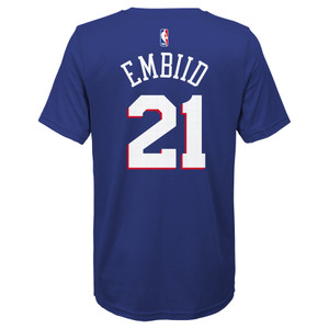 Philadelphia 76ers Icon Infant Embiid Player Tee Philadelphia 76ers Icon Infant Embiid Player Tee