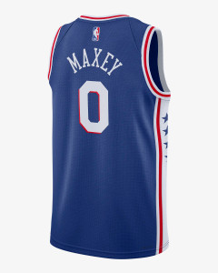 Philadelphia 76ers Icon Tyrese Maxey Swingman Jersey Philadelphia 76ers Icon Tyrese Maxey Swingman Jersey