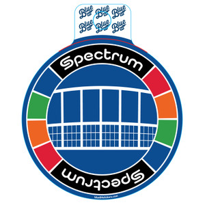 Philadelphia 76ers '21 Mixtape Spectrum Decal Philadelphia 76ers '21 Mixtape Spectrum Decal