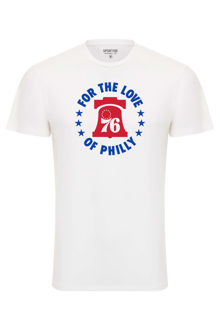 Philadelphia 76ers For The Love Of Philly Bingham Tee