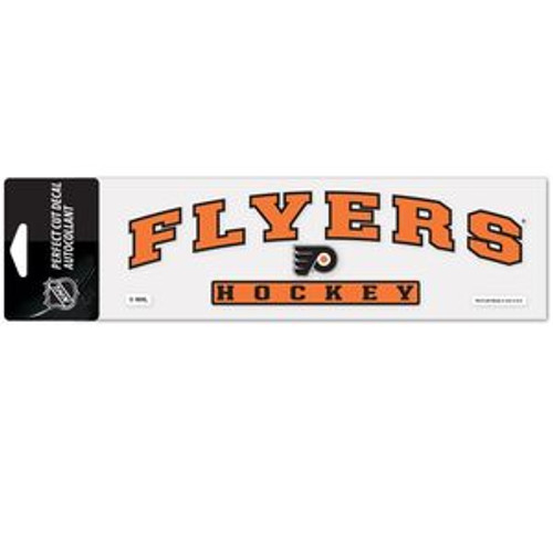 Philadelphia Flyers Arched Word Bumper Decal