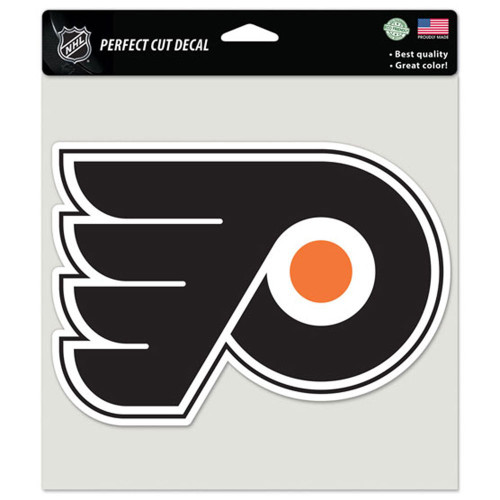 Philadelphia Flyers Perfect Cut 8" Logo Decal