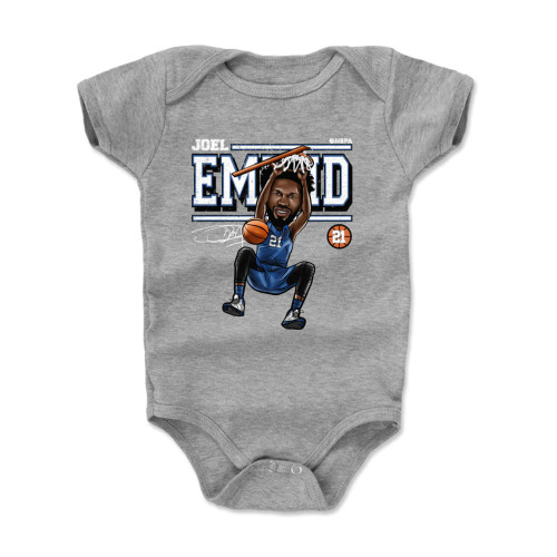 Philadelphia 76ers Infant Joel Embiid Cartoon Onesie