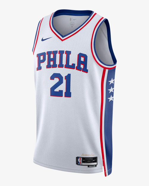 adidas Men's Joel Embiid Philadelphia 76ers City Swingman Jersey