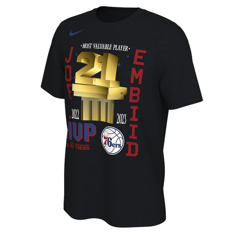 Philadelphia 76ers Joel Embiid 2023 NBA MVP Youth Tee