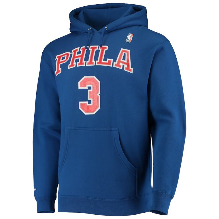 Philadelphia 76ers Allen Iverson 98' Name Hood