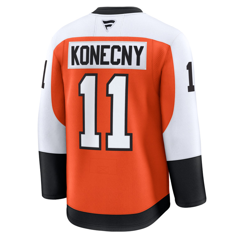 #11 Philadelphia Flyers Konecny Orange Premium Jersey