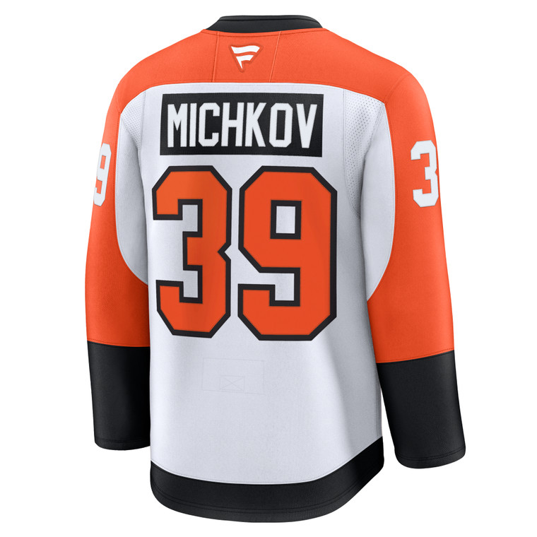 #39 Philadelphia Flyers Michkov White Premium Jersey