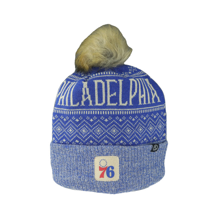 Philadelphia 76ers Women's Blue Flurry Knit