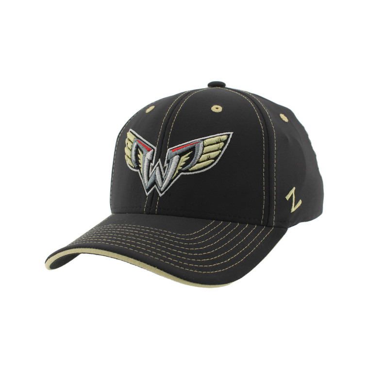Philadelphia Wings Black Fitted Hat