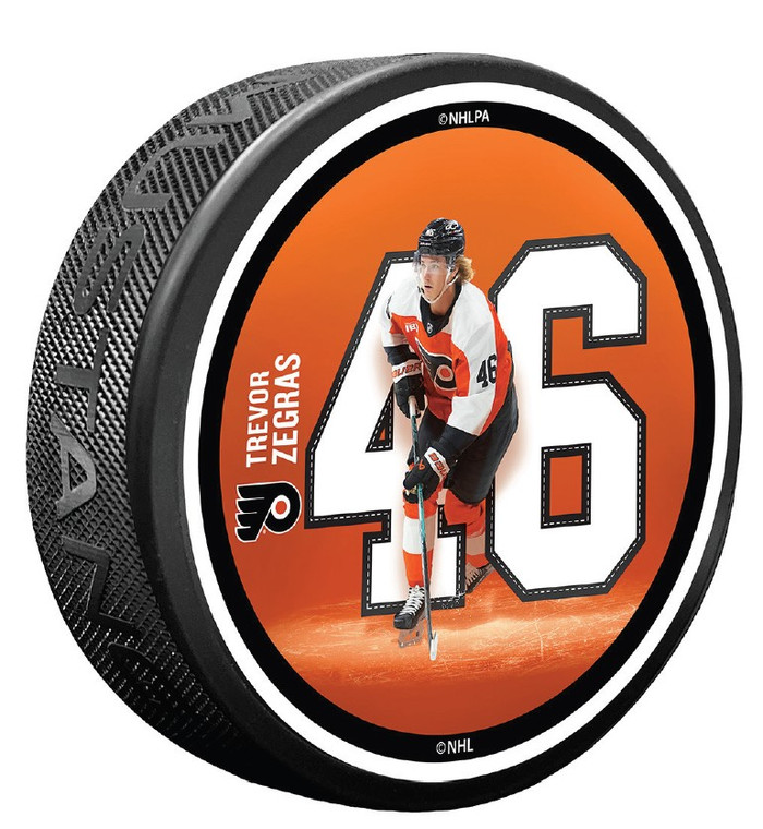 Philadelphia Flyers Trevor Zegras Breakout Puck