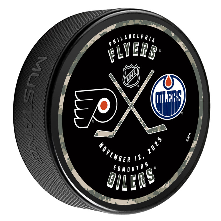 Philadelphia Flyers Match Up Puck vs. Edmonton Oilers 11/12/2025