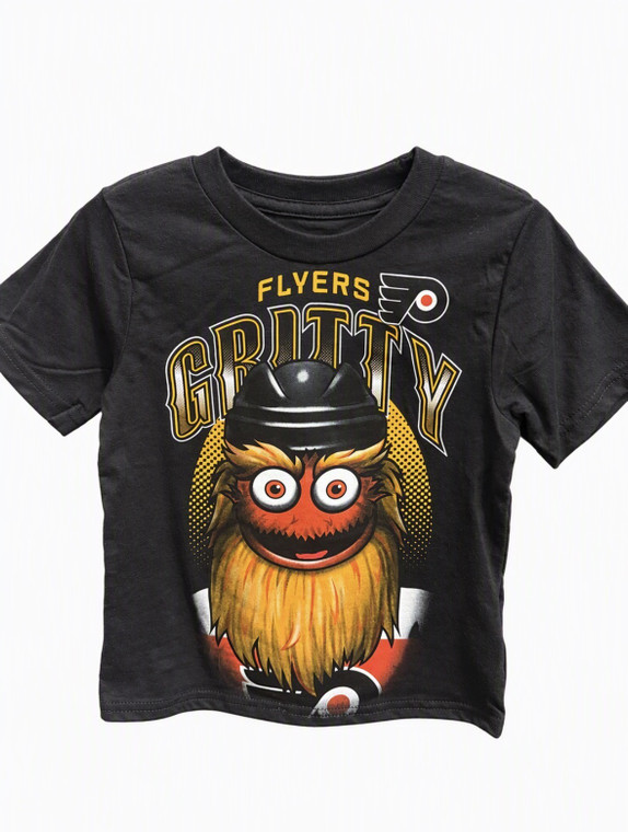 Philadelphia Flyers Toddler Black Gritty Tee