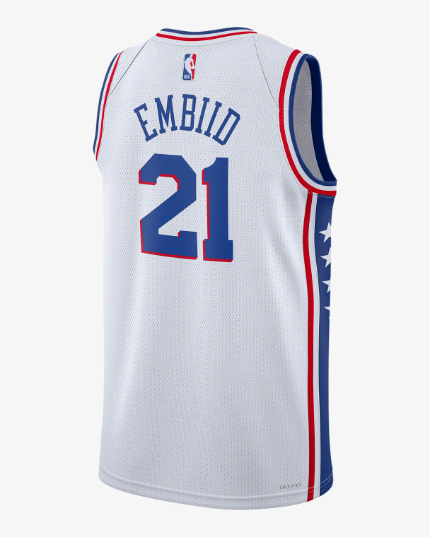 Philadelphia 76ers Association Joel Embiid Swingman Jersey
