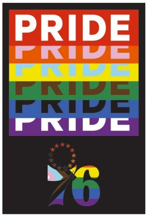 Philadelphia 76ers Pride Magnet