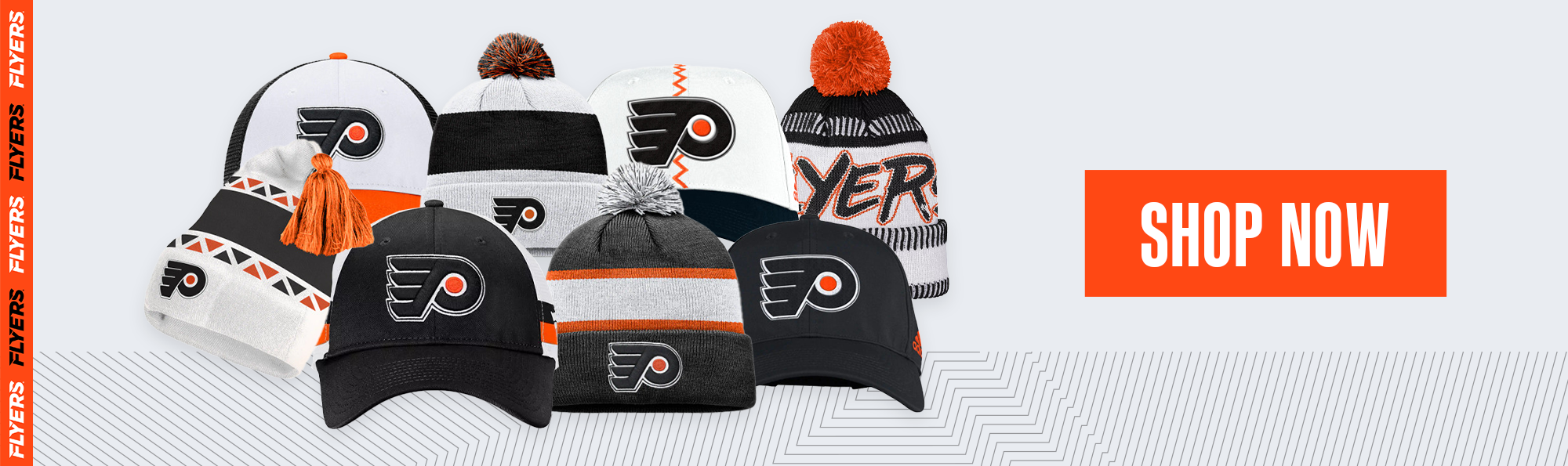 Philadelphia Flyers - 50th anniversary jerseys are now available  exclusively at our FanZone store at the Wells Fargo Center. Get yours today  through September 10th from 10am – 6pm (9/6-9/8) & 10am – 3pm (9/9-9/10).