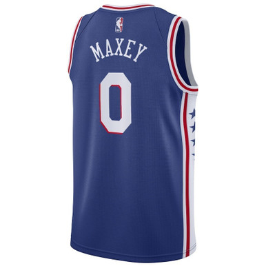Philadelphia 76ers Tyrese Maxey ユニフォーム M 7033-maxey-blue-adlt-