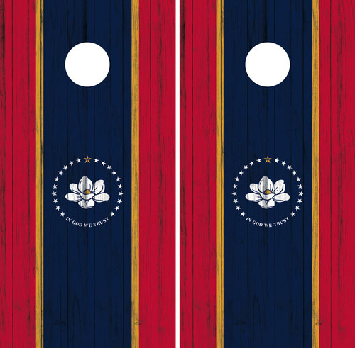 Mississippi, MS cornhole wraps / stickers / vinyl / decals Mississippi, MS cornhole wraps / stickers / vinyl / decals
