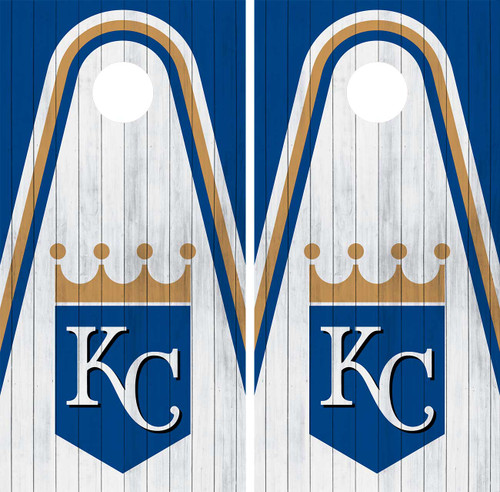 Kansas City Royals,  Cornhole Wraps Skins Vinyls Decals Stickers