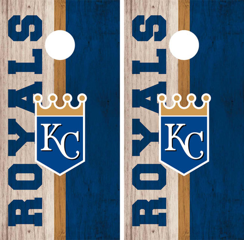 Kansas City Royals,  Cornhole Wraps Skins Vinyls Decals Stickers