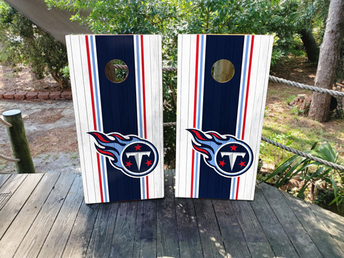 Tennessee Titans Cornhole Wraps / Stickers / Decals / Vinyl