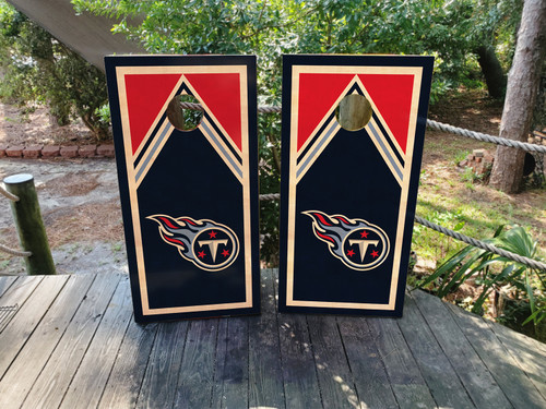 Tennessee Titans Cornhole Wraps / Stickers / Decals / Vinyl