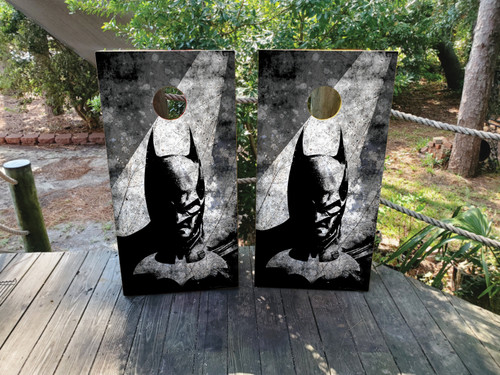 Dark Batman Cornhole Wraps / Stickers / Decals / Vinyl