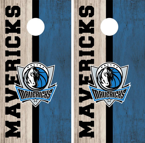 Dallas Mavericks cornhole Wrap / Skins / Decals / Stickers