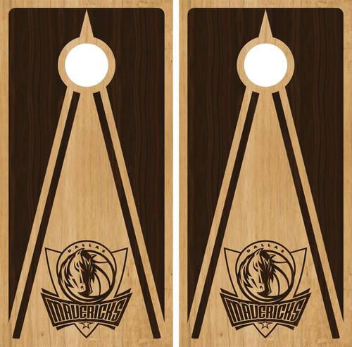 Dallas Mavericks cornhole Wrap / Skins / Decals / Stickers