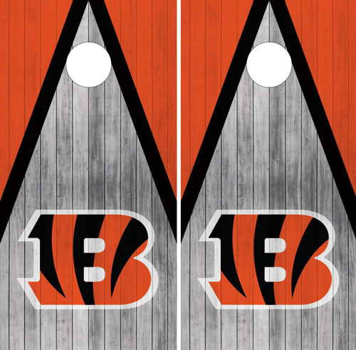 Cincinnati Bengals Cornhole Wraps / Stickers / Skins / Decals