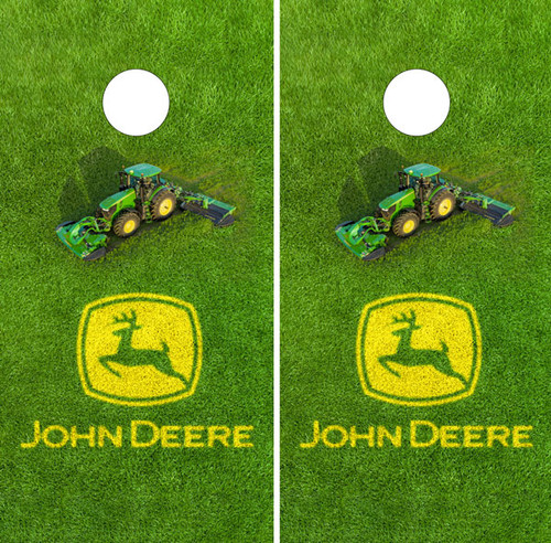 John Deere Cornhole Wraps Skins Vinyls Decals