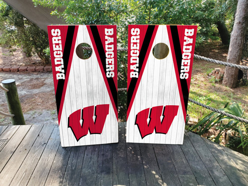 Wisconsin Badgers Cornhole Wraps / Vinyls / Stickers / Decals