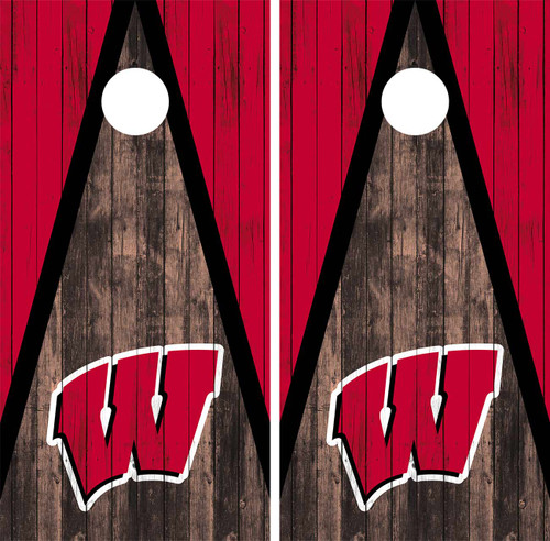 Wisconsin Badgers Cornhole Wraps / Vinyls / Stickers / Decals