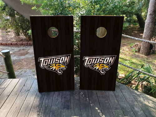 Towson Cornhole Wraps / Skins / Vinyls