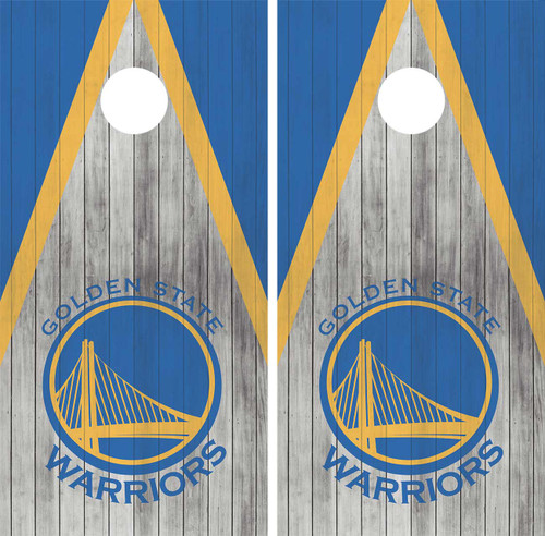 Golden State Warriors  cornhole Wrap / Skins / Decals / Stickers