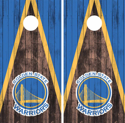 Golden State Warriors  cornhole Wrap / Skins / Decals / Stickers