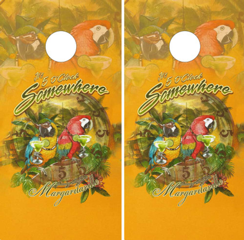 Margaritaville cornhole wraps / vinyl / stickers / decals