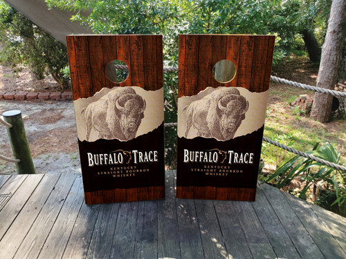 Buffalo Trace Cornhole Wraps / Skins / Vinyls / Stickers / Decals