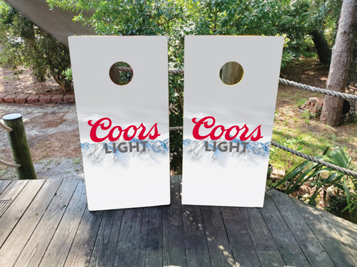 Coors cornhole wraps / skins / decals/ stickers