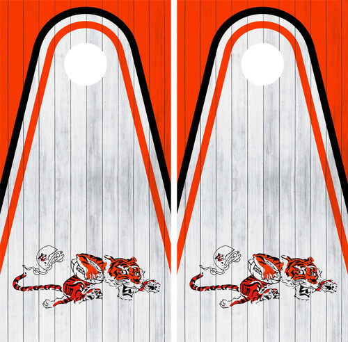 Bengals Cornhole Wraps / Skins / Vinyls / Decals / Stickers