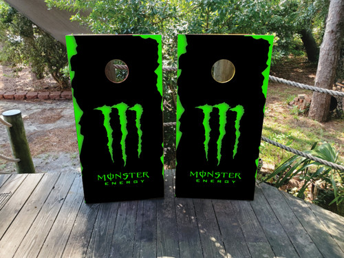 Monster Cornhole Decals / Wraps / Skins / Vinyls / Stickers