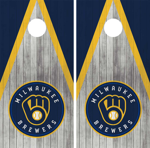 Brewers Cornhole Wraps / Skins / Vinyls / Decals / Stickers