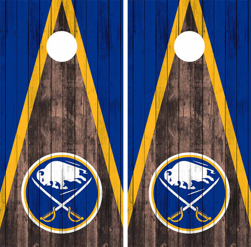 Buffalo Sabres Cornhole Decals / Vinyl / Wraps / Stickers